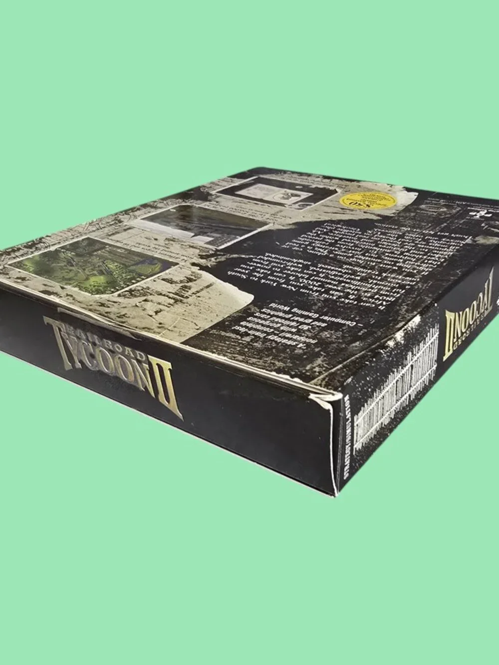 Railroad Tycoon II 2 (Poptop, 1998) CD-ROM Big Box Strategy Sim Game